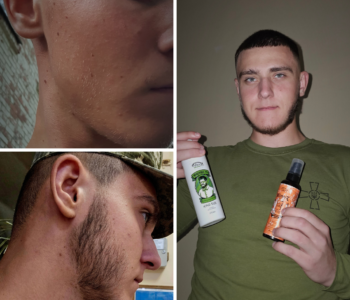 Лосьйон для росту бороди minoxidil:7%&nbsp; (200&nbsp;мл)ㅤ