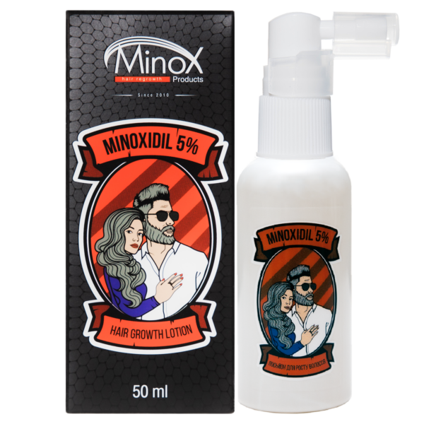 Лосьйон для росту волосся minoxidil:5% (50 мл)