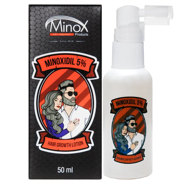 Лосьйон для росту волосся minoxidil:5% (50 мл)