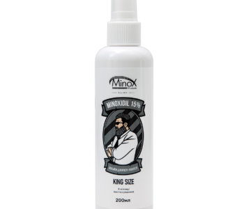 Лосьйон для росту волосся та бороди minoxidil15%(200 мл)