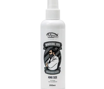 Лосьйон для росту волосся та бороди minoxidil15%(200 мл)