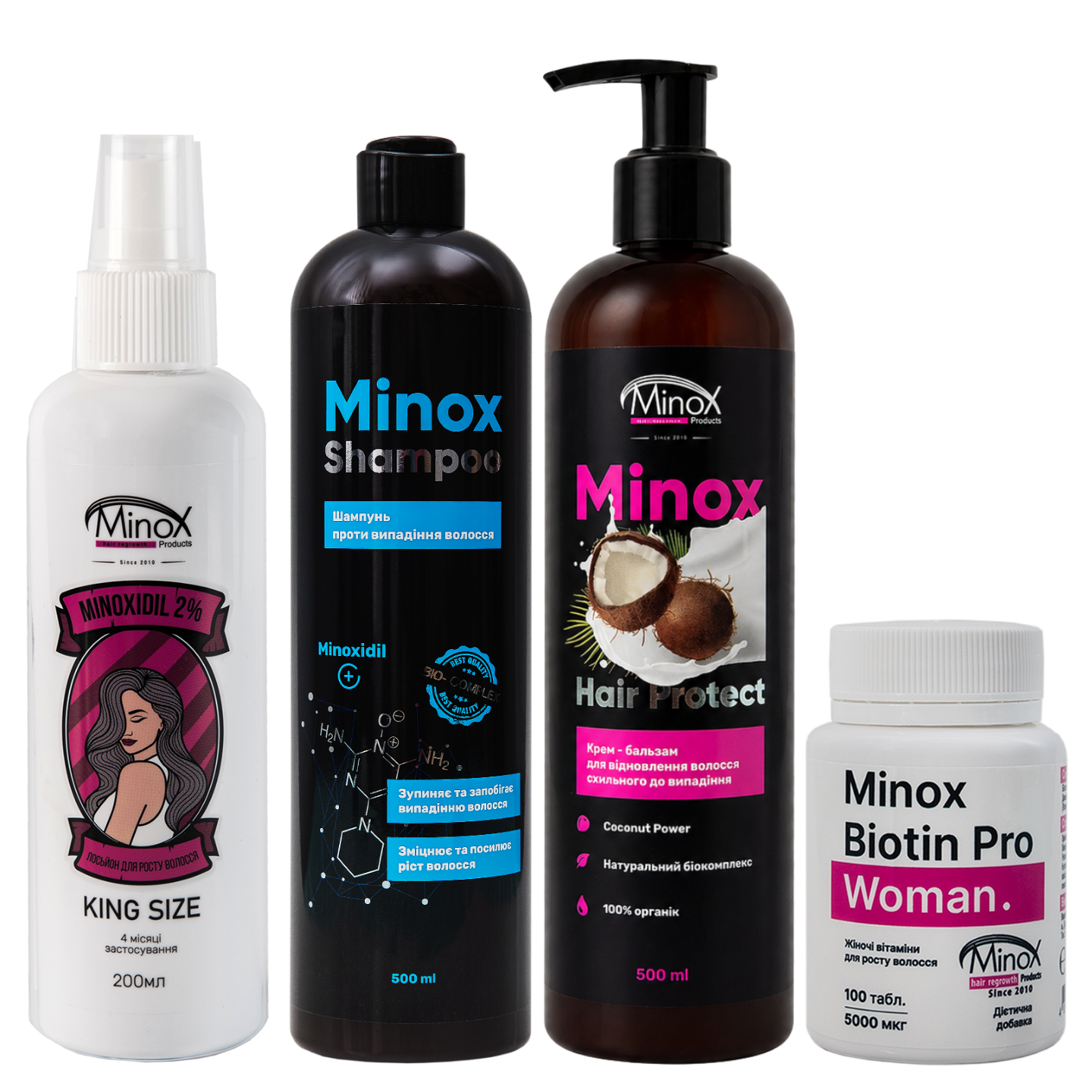 Посилений набір для росту волосся