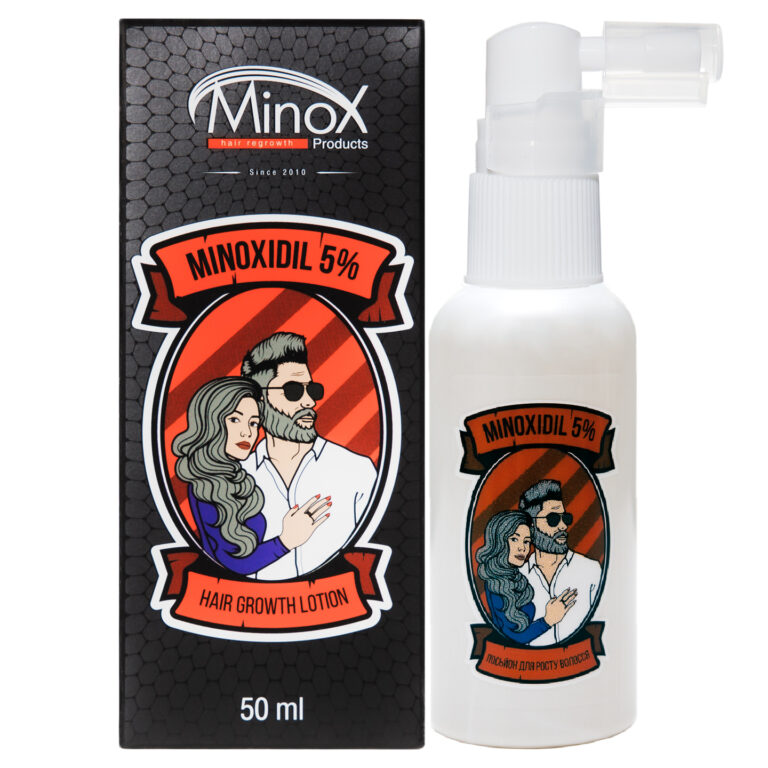 Лосьйон для росту волосся minoxidil 5% 50 мл - MinoX.ua