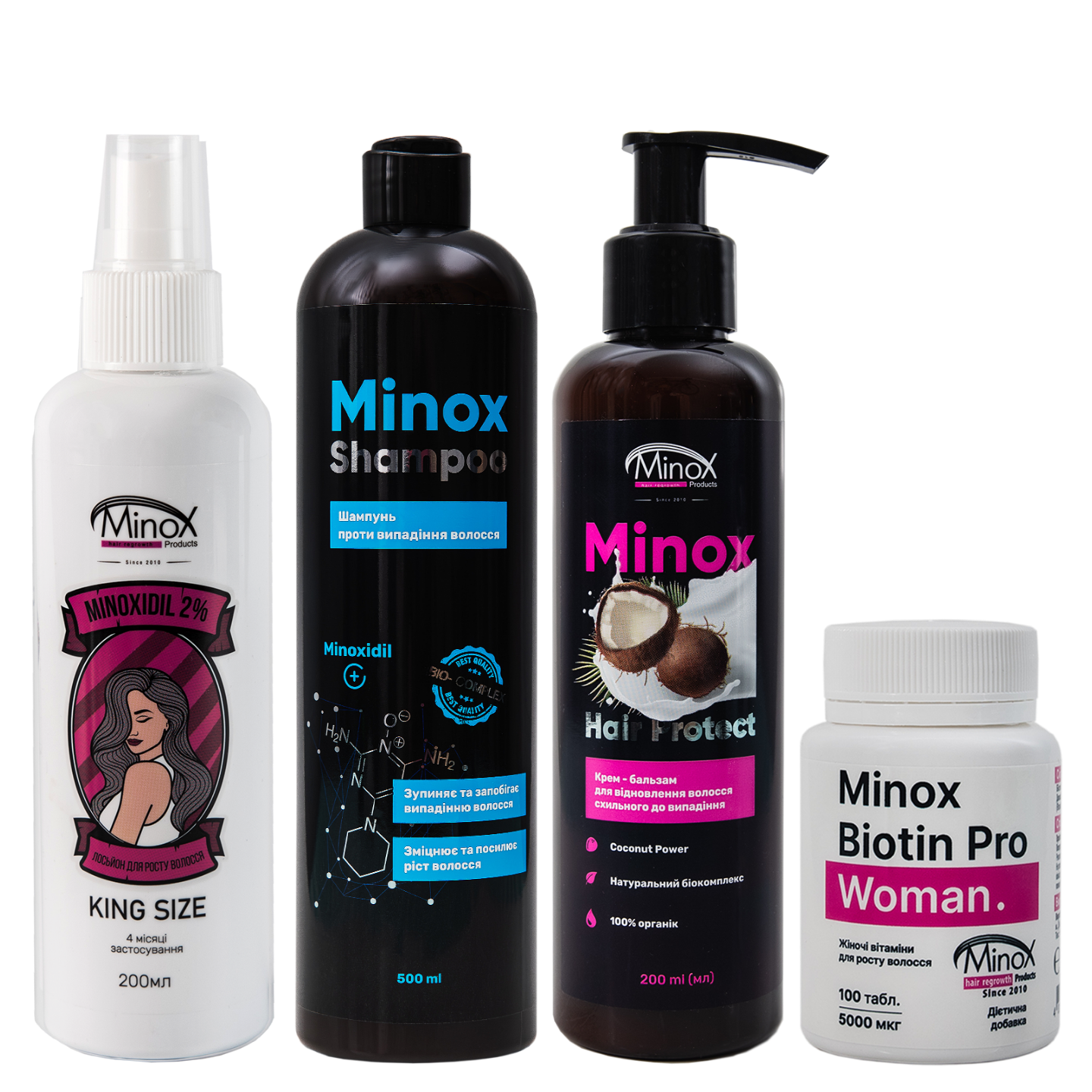 Посилений набір для росту волосся