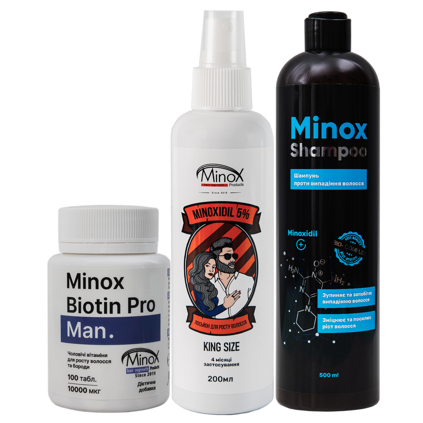 Базовий набір для росту волосся