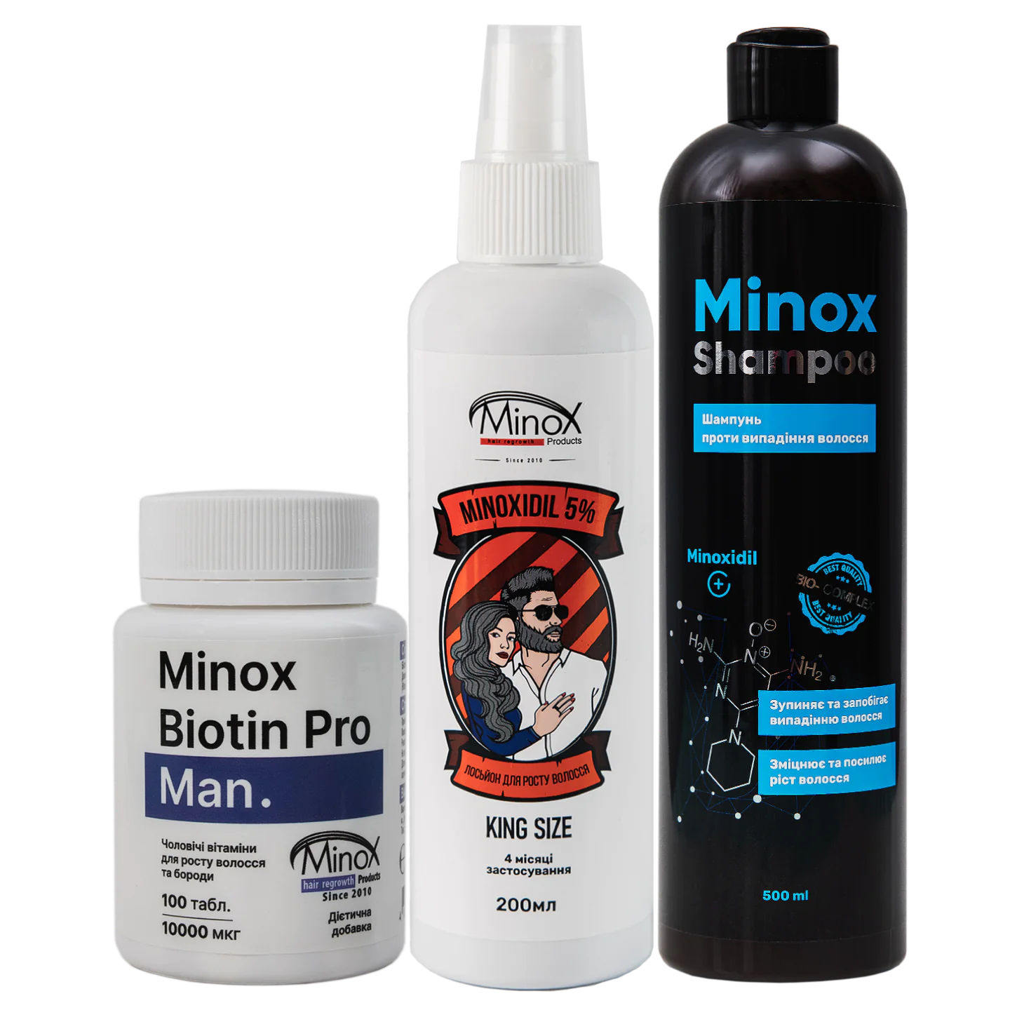 Базовий набір для росту волосся