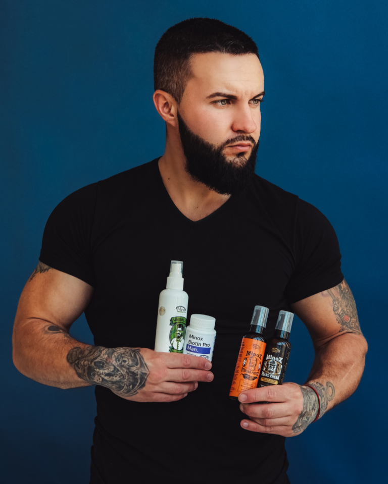 Купити комплекс для росту бороди посилений - MinoX.ua